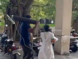 Video: Father Carries Oxygen Cylinder For Newborn At Andhra Hospital Video: Father Carries Oxygen Cylinder For Newborn At Andhra Hospital
