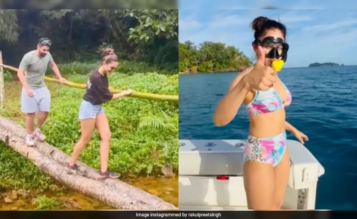 Inside Rakul Preet Singh And Jackky Bhagnani's Fiji Diaries - Scuba Diving, Trekking And More