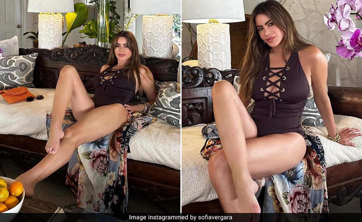 Sofia Vergara In A Brown Monokini Is Probably Why The Mercury Levels Are On The Rise