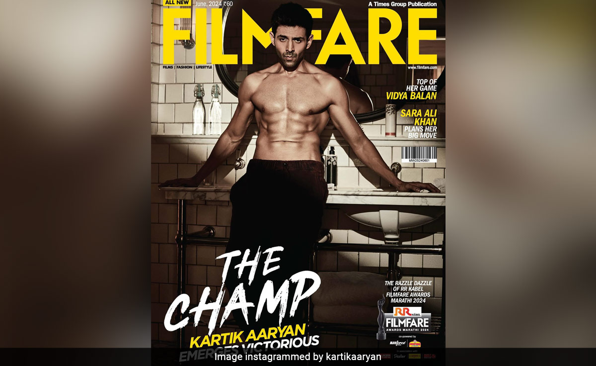 Kartik Aaryan's Shirtless Cover Shoot Will "Abs"-olutely Inspire You To Hit The Gym Right Away