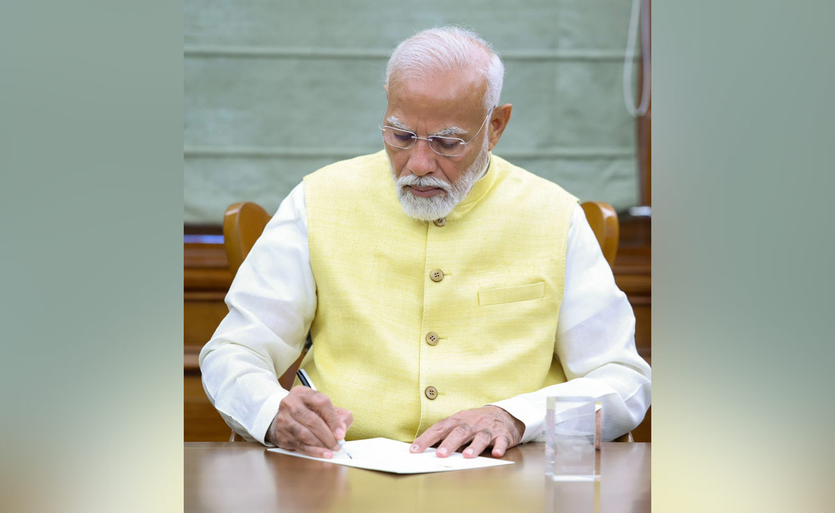 PM Modi Starts Term 3, Signs First File "Related To Farmer Welfare"
