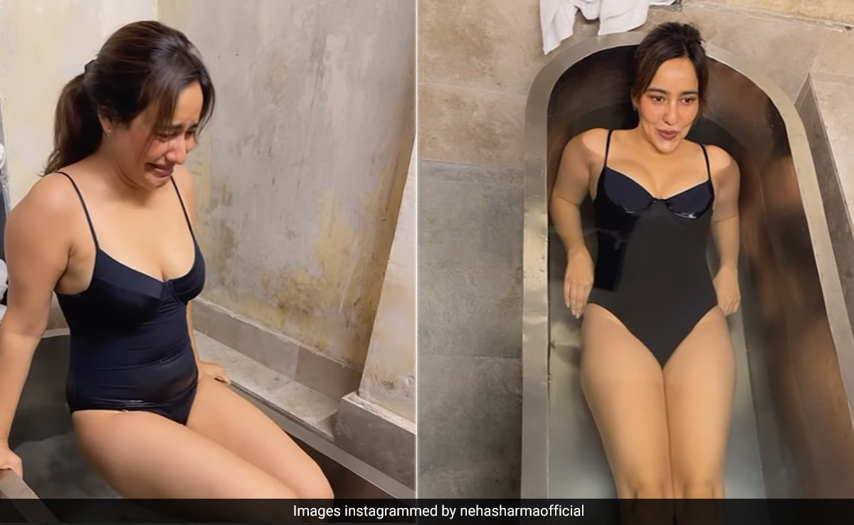 Neha Sharma's Fitness Routine Got Cooler This Summer When She Jumped Into An Ice Bath