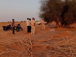 राजस्थान के राजकीय पशु चिंकारा का शिकार, 3 गोली लगने के बाद तड़पकर तोड़ा दम