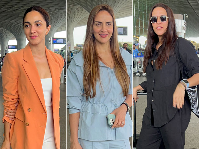 Kiara, Esha And Neha's Airport Style Swag