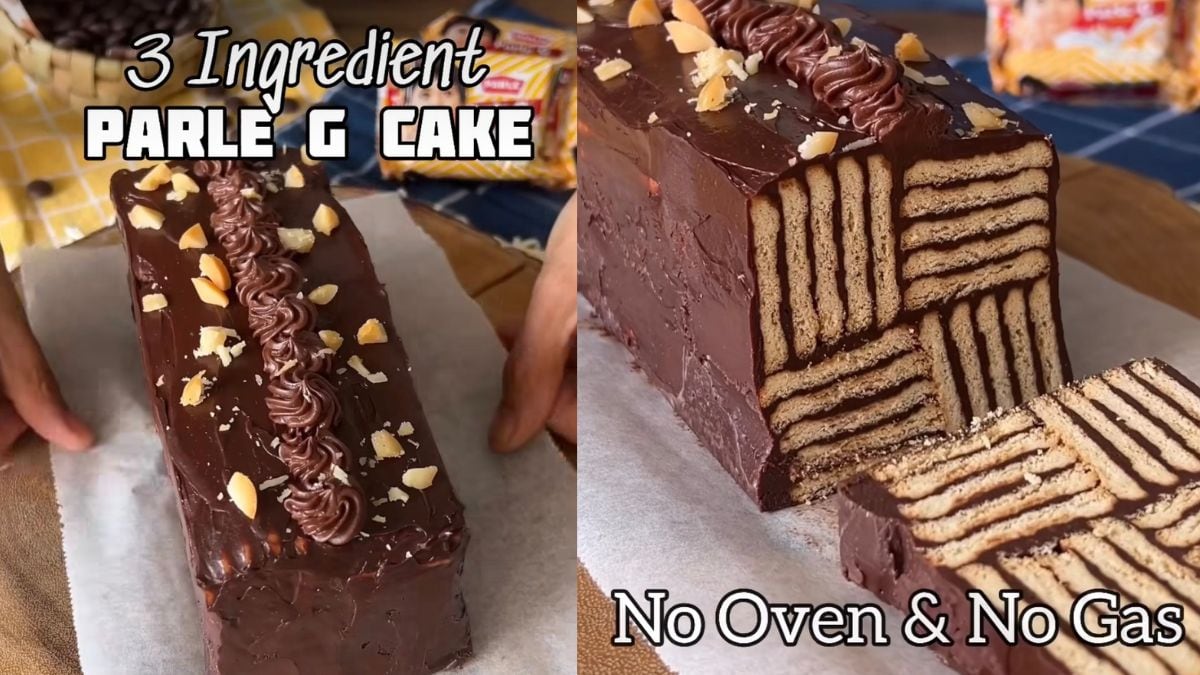 Craving A Quick Dessert? You've Got To Try This 3-Ingredient Parle-G Cake