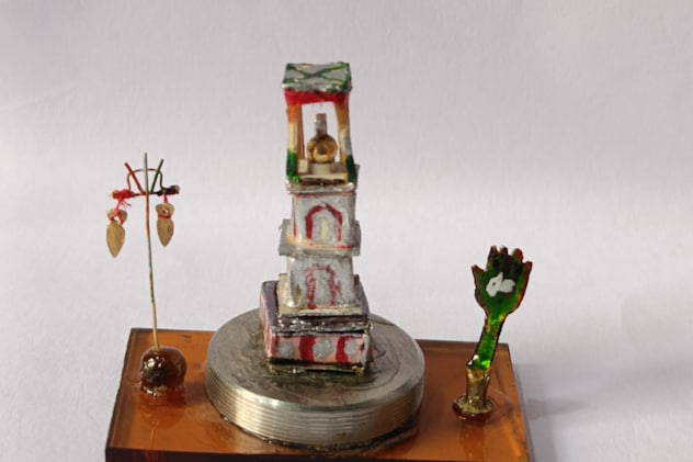 दुनियां का सबसे छोटा ताजिया 