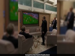 Video: Newly Elected UK PM Takes Break From NATO Meeting To Watch Euro Game Video: Newly Elected UK PM Takes Break From NATO Meeting To Watch Euro Game
