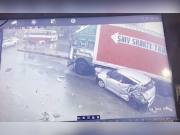 On Camera, School Bus Crashes Into Several Vehicles, Rams Car Under Truck On Camera, School Bus Crashes Into Several Vehicles, Rams Car Under Truck