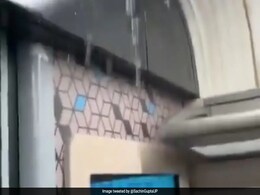 Video Shows Water Leaking From Roof Of Vande Bharat Train, Railways Responds Video Shows Water Leaking From Roof Of Vande Bharat Train, Railways Responds