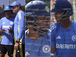 Watch: Yashasvi Jaiswal, Sanju Samson's Stroke-Play In Nets Keeps VVS Laxman Interested Watch: Yashasvi Jaiswal, Sanju Samson's Stroke-Play In Nets Keeps VVS Laxman Interested