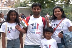 Indian Sports Fans Arrive In Paris To Cheer On The Indian Contingent Indian Sports Fans Arrive In Paris To Cheer On The Indian Contingent