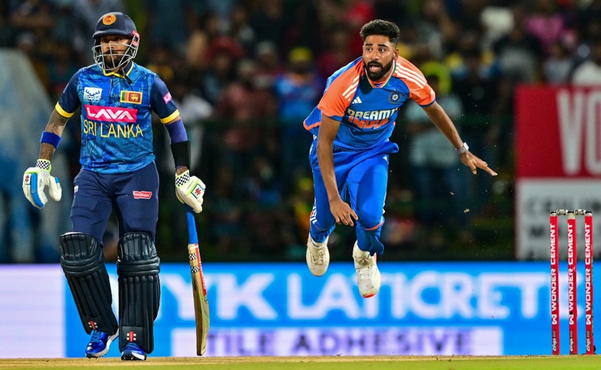インド対スリランカのライブスコア更新、第3回T20I: インドのボウラーは堅実に攻め、スリランカは追い上げでスロースタート