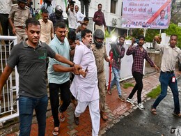 BJP Workers Charged Over Clash Outside Congress Office In Ahmedabad BJP Workers Charged Over Clash Outside Congress Office In Ahmedabad
