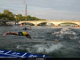 Olympics Organisers Cancel First Triathlon Training Over Seine Pollution Olympics Organisers Cancel First Triathlon Training Over Seine Pollution