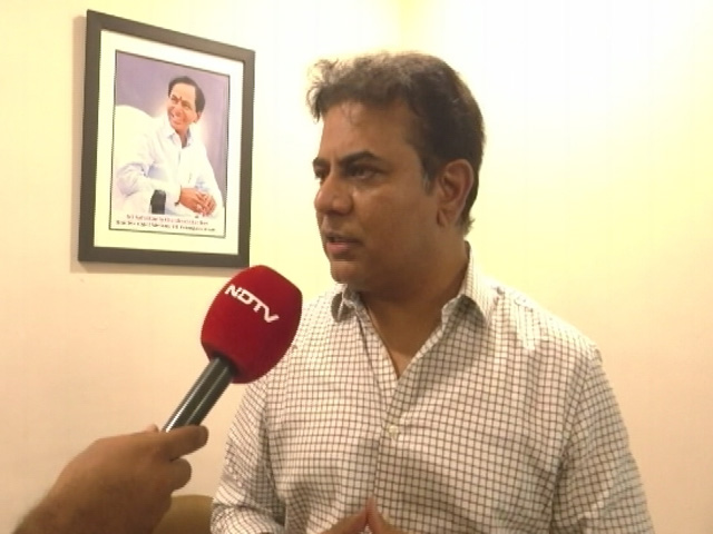 Rahul Gandhi Encouraging Defections In Telangana, Alleges KTR