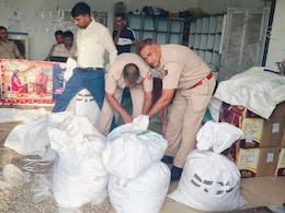 राजस्थान में कुरियर से हो रही गांजे की तस्करी, UP से आया 90 किलो गांजा जब्त