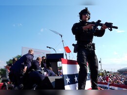 छत पर बैठा था शूटर और... 10 तस्वीरों से समझिए, ट्रंप पर कैसे हुआ हमला