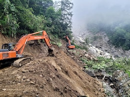 One Killed After Boulder Falls On Taxi During Sikkim Landslide