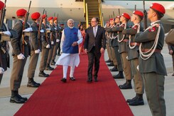 PM Modi Arrives In Austria, 1st Visit By Indian PM In Over 40 Years PM Modi Arrives In Austria, 1st Visit By Indian PM In Over 40 Years