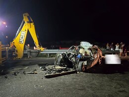 Rajasthan Accident: बीकानेर में भीषण सड़क हादसा, कार और ट्रक की टक्कर में 6 लोगों की मौत Rajasthan Accident: बीकानेर में भीषण सड़क हादसा, कार और ट्रक की टक्कर में 6 लोगों की मौत