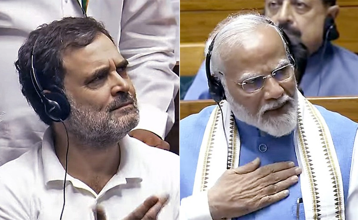'Hug, Wink In Parliament': PM Modi's Dig At Rahul Gandhi