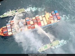 Fire On Merchant Navy Ship Off Goa Coast Under Control, Crew Member Dead Fire On Merchant Navy Ship Off Goa Coast Under Control, Crew Member Dead