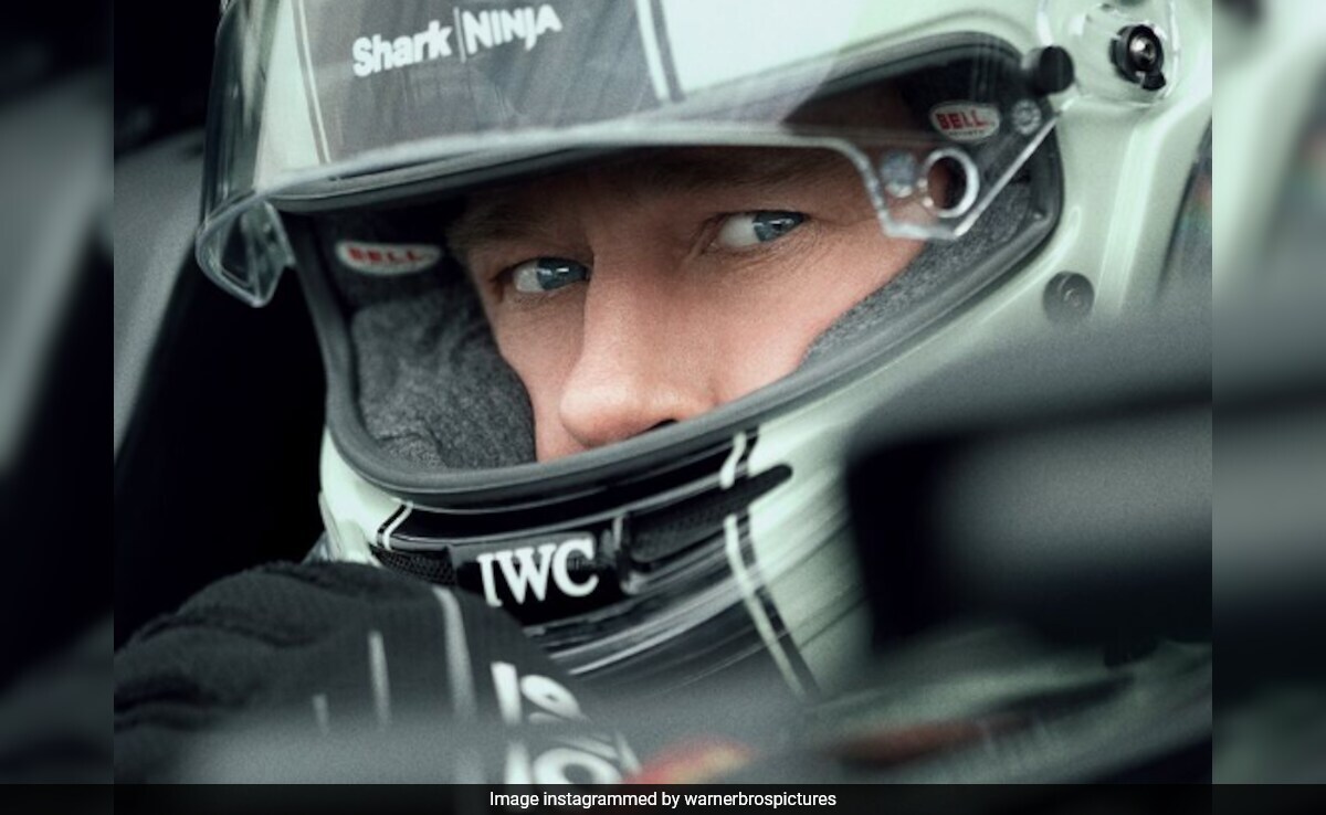 <i>F1</i> First Look: Brad Pitt In The Driver's Seat. Let The Race Begin