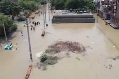 Watch: Northwest Delhi's Bawana Area Flooded As Water Breaches Canal From Haryana Watch: Northwest Delhi's Bawana Area Flooded As Water Breaches Canal From Haryana