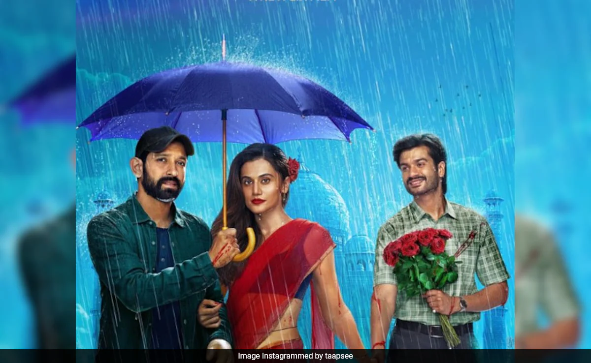 <i>Phir Aayi Hasseen Dillruba</i> New Posters: Taapsee Pannu, Vikrant Massey And Sunny Kaushal In A Twisted Love Triangle