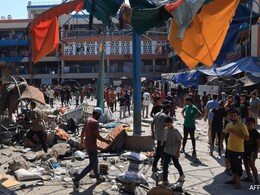 Israel Carries Out New Raids In Gaza Ahead Of Netanyahu's Address To US Congress Israel Carries Out New Raids In Gaza Ahead Of Netanyahu's Address To US Congress