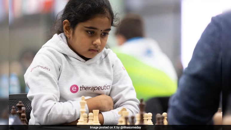 Indian-Origin Chess Prodigy, Bodhana Sivanandan, Becomes Youngest Female To Beat A Grandmaster
