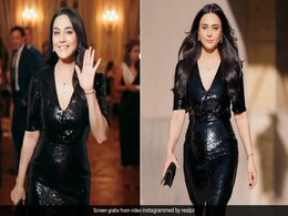 Preity Zinta Nailing An All-Black Sequinned Gown To Perfection Is An Extreme Sport Preity Zinta Nailing An All-Black Sequinned Gown To Perfection Is An Extreme Sport