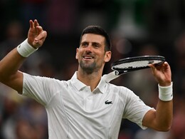 Watch: Novak Djokovic Imitates Penalty Kick Mid-match, With England Euro 2024 Game Going On