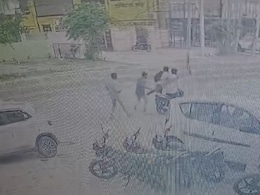 On Camera, 3 Men Shoot Dead Owner Of Haryana Hero Showroom, Flee On Bike On Camera, 3 Men Shoot Dead Owner Of Haryana Hero Showroom, Flee On Bike