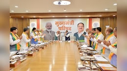 PM Modi, Amit Shah, BJP Chief Meet Chief Ministers At Party Headquarters