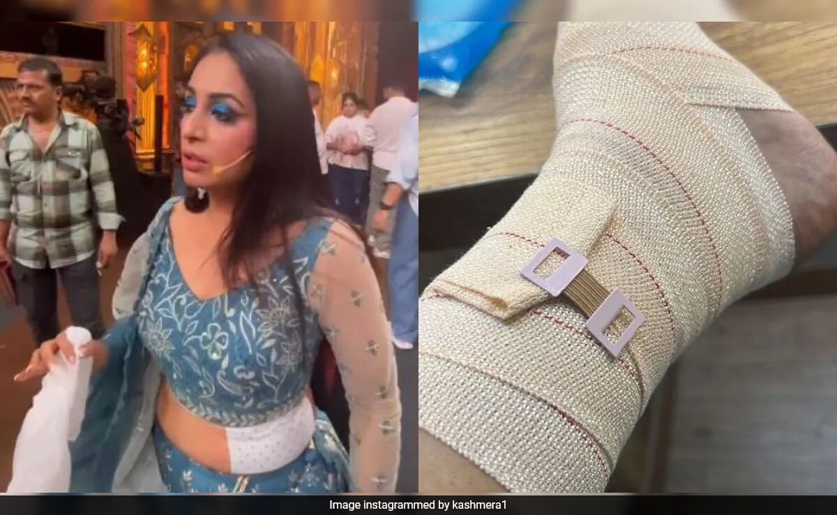 Kashmera Shah Suffered Injuries On Laughter Chefs' Sets: "Hurt My Rib And Twisted My Ankle"