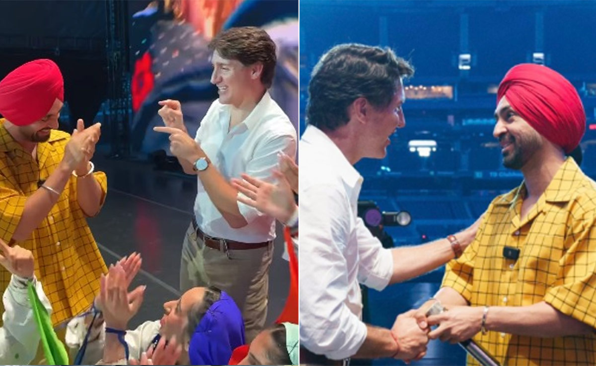 Crazy Viral: <I>Jab</I> Diljit Dosanjh Met Canadian Prime Minister Justin Trudeau Ahead Of Toronto Concert