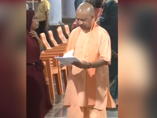UP CM Yogi Adityanath holds 'Janata Darshan' in Gorakhpur