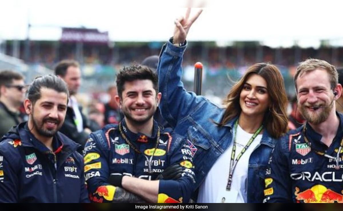 Kriti Sanon's "Unforgettable Memories" At Her First F1 Race In Silverstone
