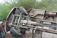 40 School Children Injured As Speeding Bus Overturns In Haryana's Panchkula 40 School Children Injured As Speeding Bus Overturns In Haryana's Panchkula