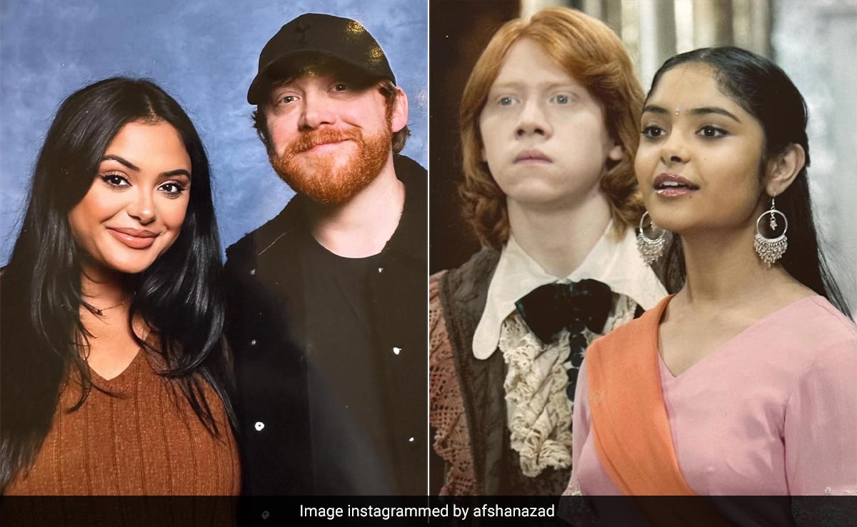 <i>Harry Potter's</i> Ron And Padma Patil Met After 20 Years: "Get To The Dance Floor", Say Fans