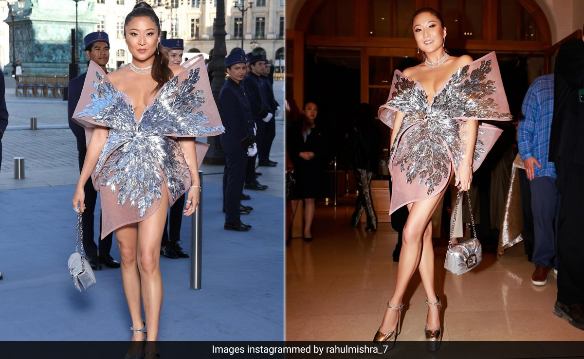 Ashley Park's Rahul Mishra Dress With A Bow For Her Was Really A Gift For Our Eyes
