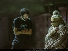 New BTS Pics Of Amitabh Bachchan And <i>Kalki 2898 AD</i> Director Nag Ashwin
