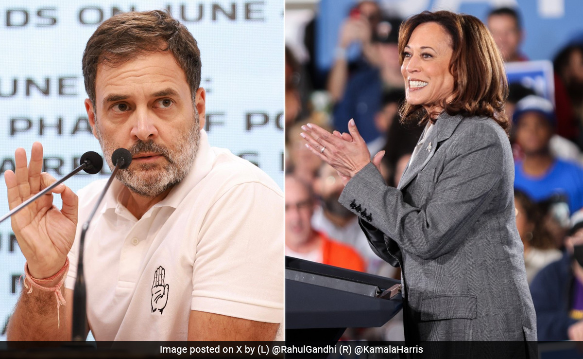 Rahul Gandhi, Kamala Harris Speak Over Phone: Report
