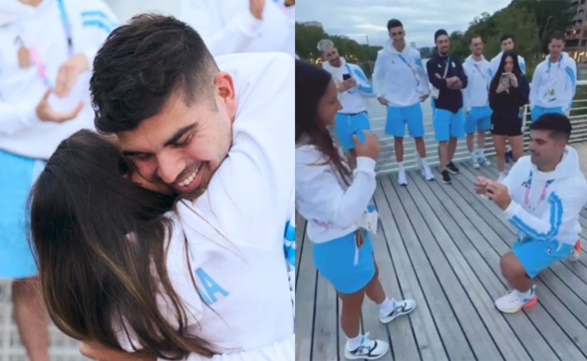 "Love Is In The Air": Argentine Athlete Couple Steals The Show With Proposal At Paris Olympics 2024