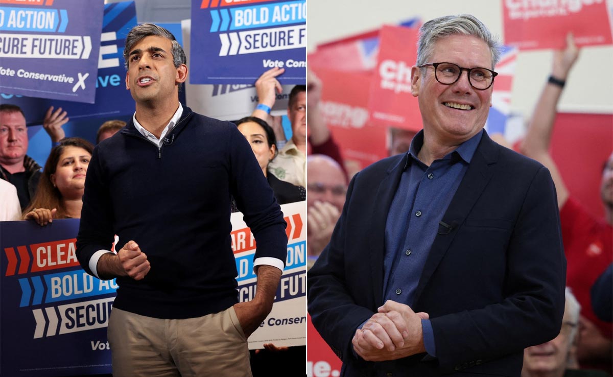 Labour Sweeps UK Polls, Rishi Sunak's Party Ousted For 1st Time In 14 Years