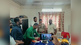 PSI चं अवैध मद्य विक्रेत्यांसोबत पोलीस स्टेशनमध्ये वाढदिवसाचं सेलिब्रेशन, वरिष्ठांकडून मिळालं 'गिफ्ट'