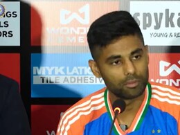IND vs ENG: "सारे सीक्रेट क्या..." टी20 विश्व कप 2026 की तैयारियों के सवाल पर कप्तान सूर्यकुमार यादव के जवाब ने लूटी महफ़िल IND vs ENG: "सारे सीक्रेट क्या..." टी20 विश्व कप 2026 की तैयारियों के सवाल पर कप्तान सूर्यकुमार यादव के जवाब ने लूटी महफ़िल