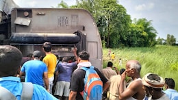 Driver Of Train That Derailed In UP Claims He Heard Loud Explosion