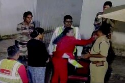 On Camera, SpiceJet Employee Slaps CISF Jawan At Jaipur Airport, Arrested On Camera, SpiceJet Employee Slaps CISF Jawan At Jaipur Airport, Arrested